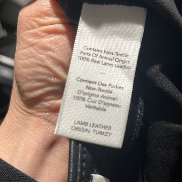 Elizabeth and James Pull on Leather Pants - Picture 4 of 5